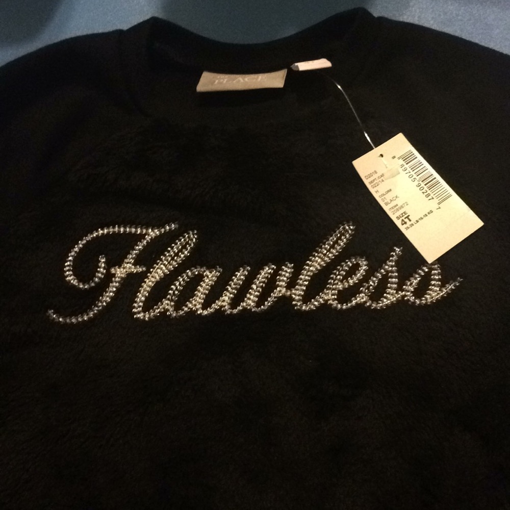 Children Place Flawless black girls shirt
